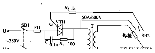 微动开关在焊机焊枪使用的电路及作用讲解